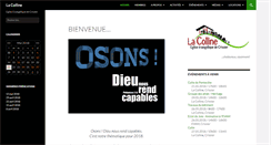 Desktop Screenshot of colline.ch